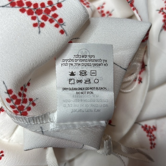 SABINA MUSAYEV Sake Skirt in Ivory Print Size Small - Picture 8 of 10